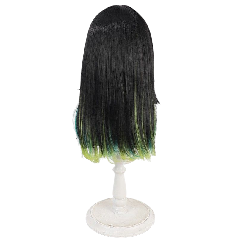 Arknights Mon3tr Cosplay Wig - Multi-Color Gradient Scalp Wig for M3 Summon - Originium Art Monster Hair