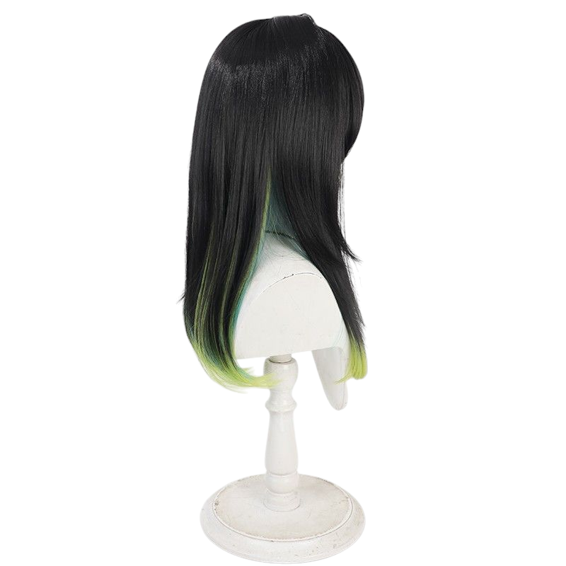 Arknights Mon3tr Cosplay Wig - Multi-Color Gradient Scalp Wig for M3 Summon - Originium Art Monster Hair