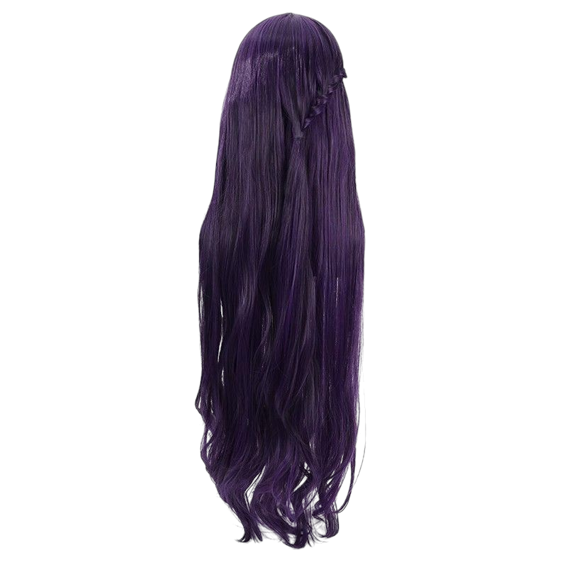 Dark Slate Gray Project SEKAI Mayu Asahina Cosplay Wig - Long Straight Hair with Realistic Scalp - Colorful Stage Idol Wig