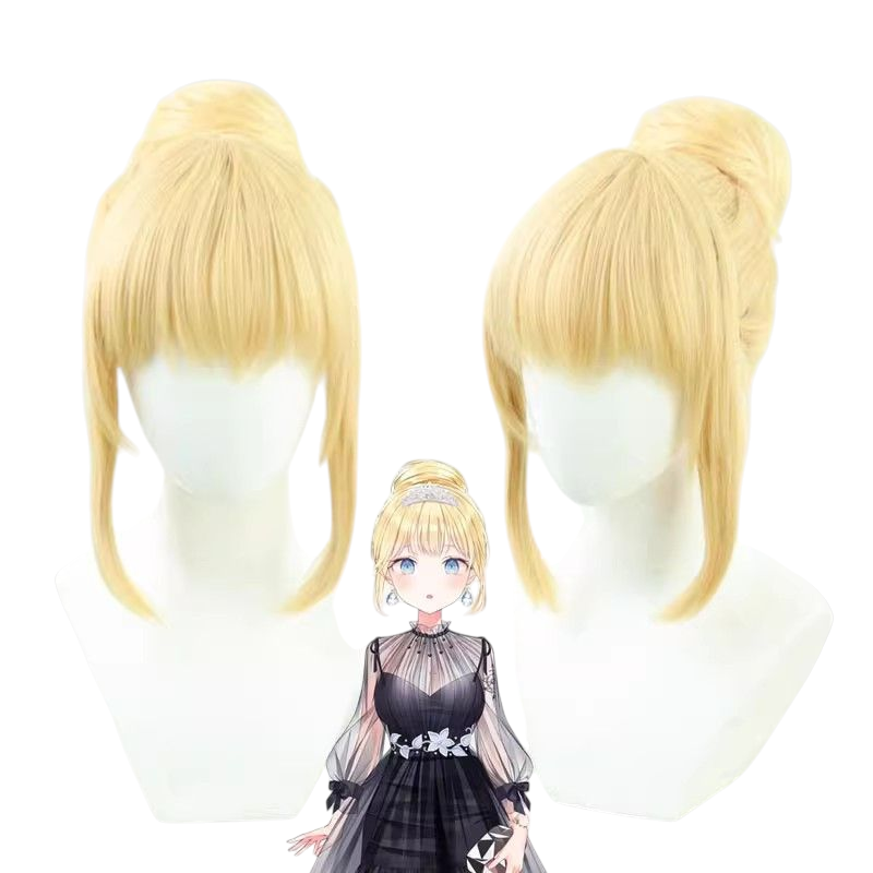 VTuber Watson Amelia Cosplay Wig - Multiple Styling Options for Detective Virtual Idol - Hololive Alternative Wig - FEVERCOS