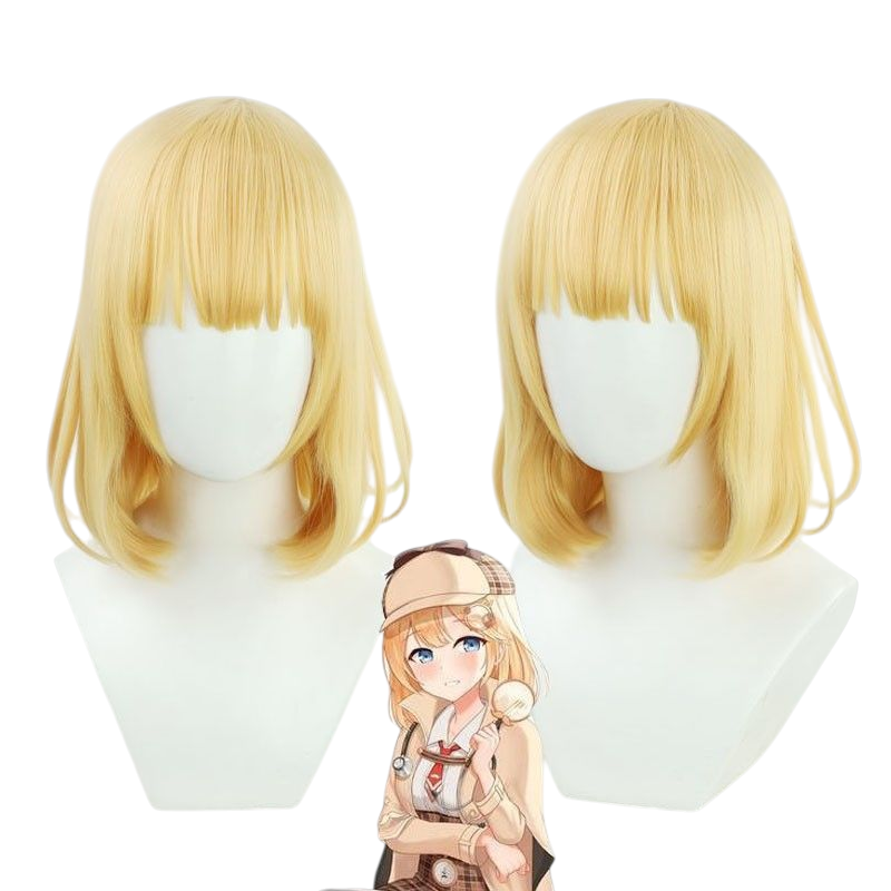 VTuber Watson Amelia Cosplay Wig - Multiple Styling Options for Detective Virtual Idol - Hololive Alternative Wig - FEVERCOS