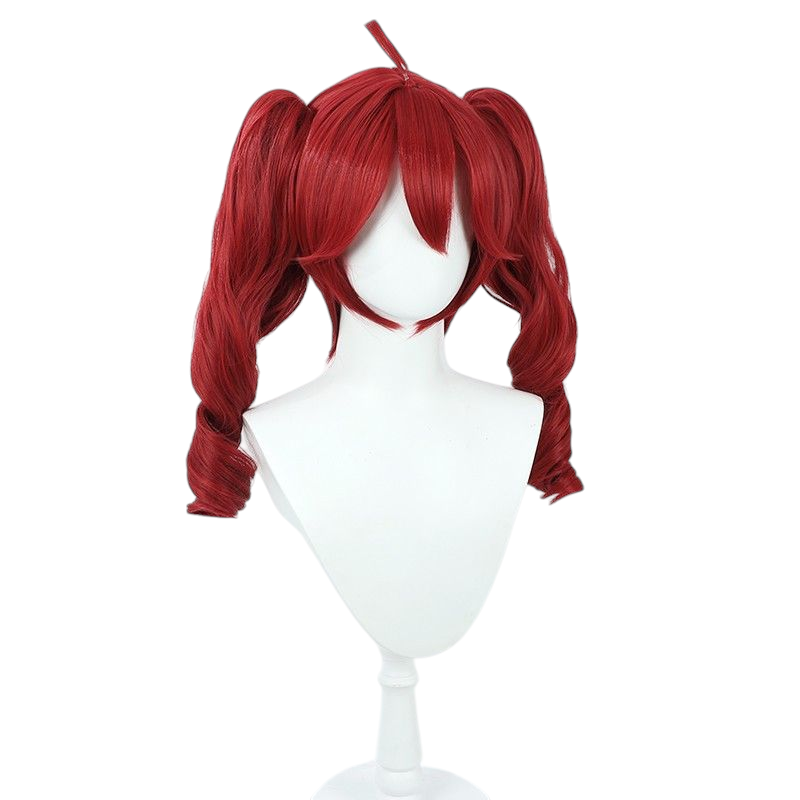VTuber Kasane Teto Cosplay Wig - Separated Tiger-Stripe Ponytail - Synthesizer V Virtual Singer Hair