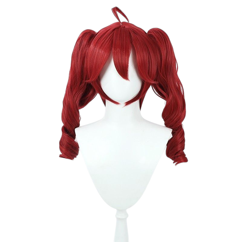 VTuber Kasane Teto Cosplay Wig - Separated Tiger-Stripe Ponytail - Synthesizer V Virtual Singer Hair