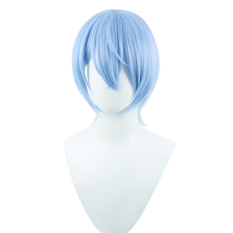 Hololive Hoshimachi Suisei Cosplay Wig - Gradient Maid Outfit Hair with Ombre