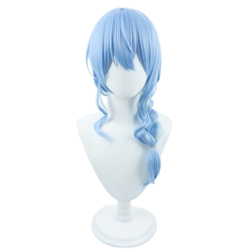 Hololive Hoshimachi Suisei Cosplay Wig - Gradient Maid Outfit Hair with Ombre