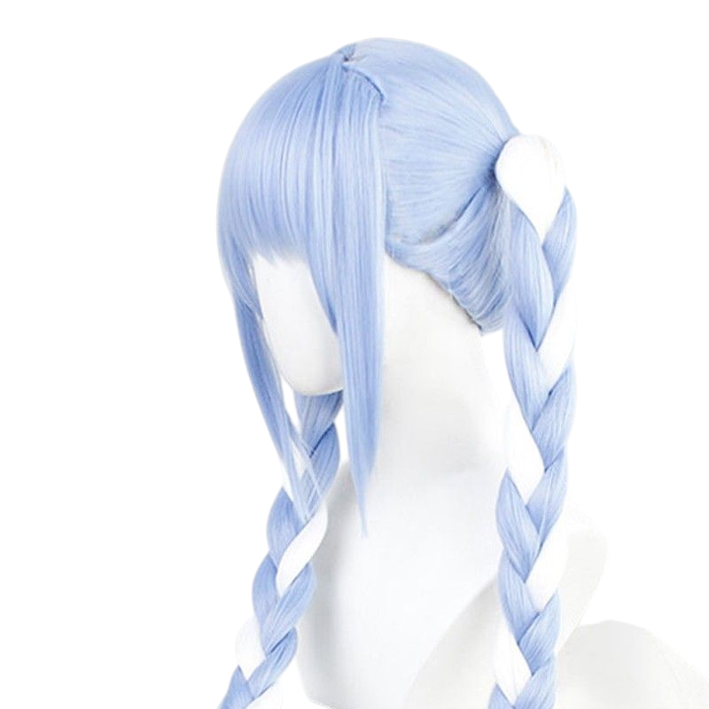 Hololive Usada Pekora Cosplay Wig - Bunny Ears with Detachable Props