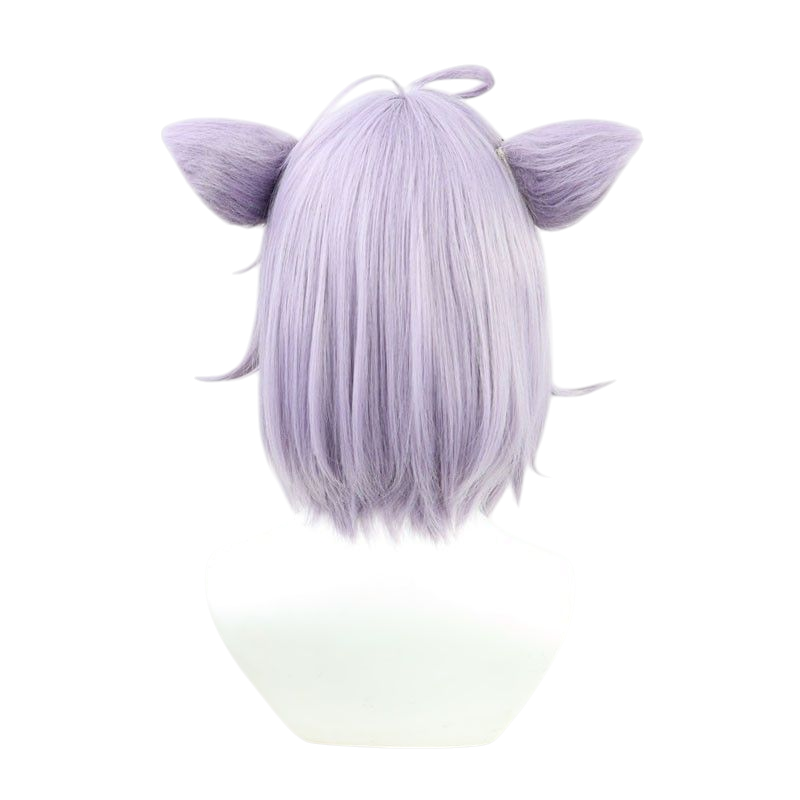 Hololive Nekomata Okayu Cosplay Wig - Cat Girl Style for Okayu-chan