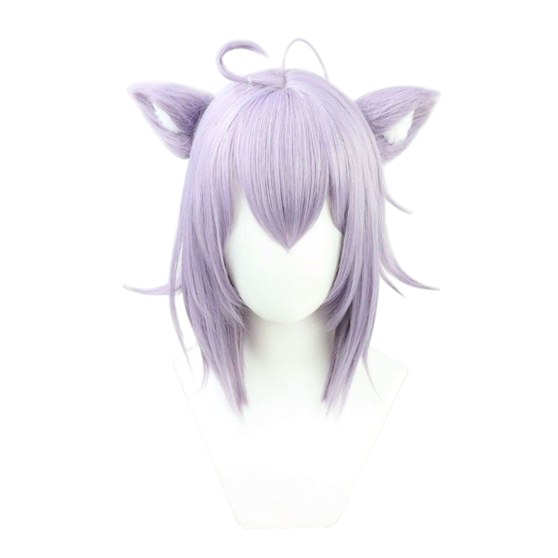 Hololive Nekomata Okayu Cosplay Wig - Cat Girl Style for Okayu-chan