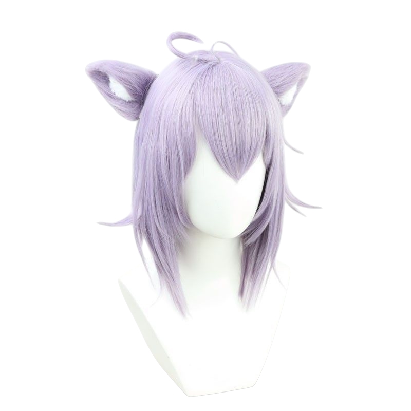 Hololive Nekomata Okayu Cosplay Wig - Cat Girl Style for Okayu-chan