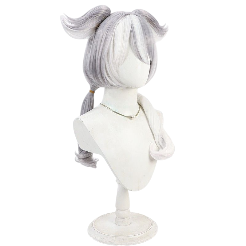 NIJISANJI Elira Pendora New Outfit Cosplay Wig - Ewiwa Highlight Twin Braids