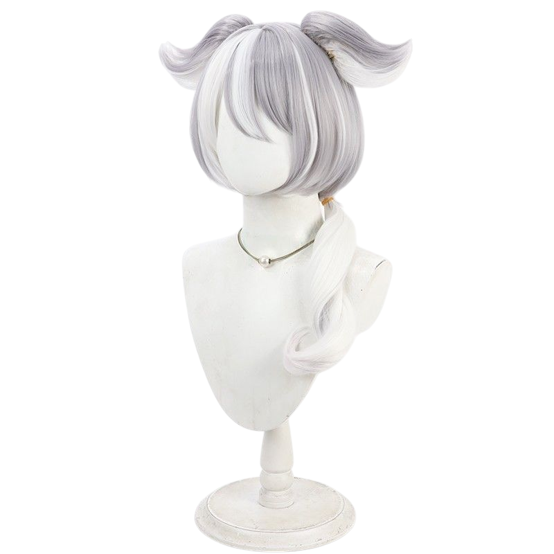 NIJISANJI Elira Pendora New Outfit Cosplay Wig - Ewiwa Highlight Twin Braids