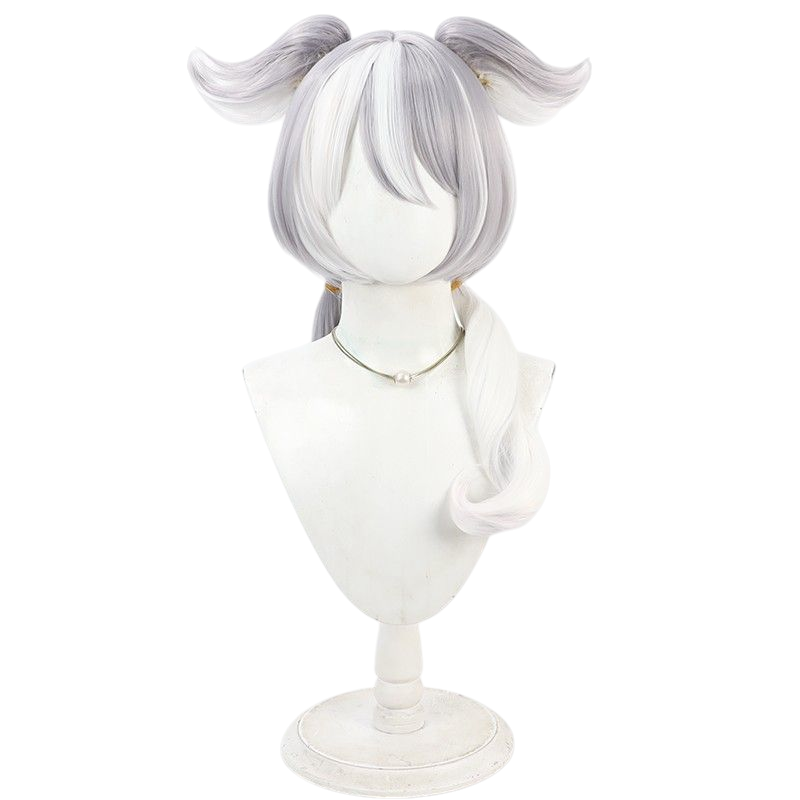 NIJISANJI Elira Pendora New Outfit Cosplay Wig - Ewiwa Highlight Twin Braids