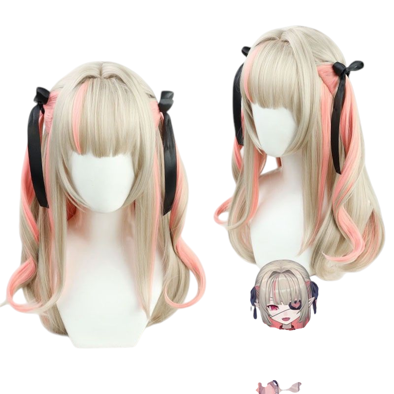 Hololive Lilith COSPLAY Wig - Elegant Demon Lady for Good Woman VTuber