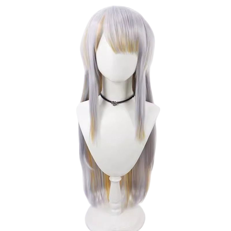 Otori Jimusho VTuber Shiori Kururi Cosplay Wig - Realistic Scalp for Dog Officer