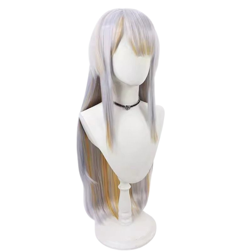 Otori Jimusho VTuber Shiori Kururi Cosplay Wig - Realistic Scalp for Dog Officer