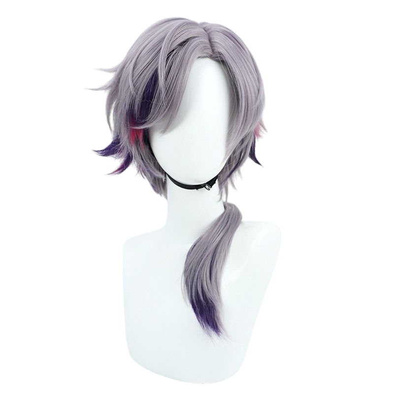 NIJISANJI Bussui Minato Kimono Cosplay Wig - Realistic Scalp for Traditional Look