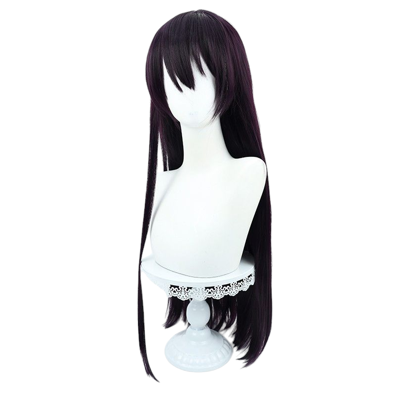 NIJISANJI Kenmotsu Toya Genderbend Cosplay Wig - Long Purple with Scalp