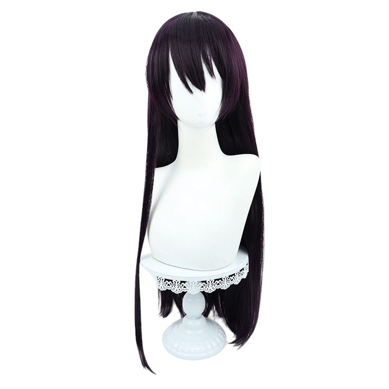 NIJISANJI Kenmotsu Toya Genderbend Cosplay Wig - Long Purple with Scalp