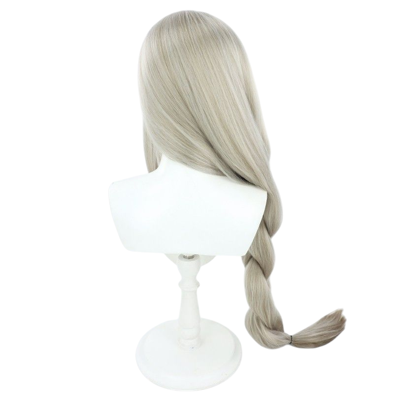 NIJISANJI Aia Amare Cosplay Wig - Thick Braid with Silicone Scalp for EN Rookie