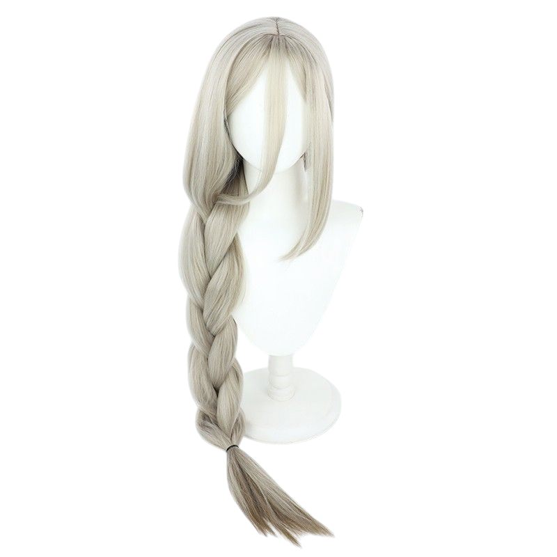 NIJISANJI Aia Amare Cosplay Wig - Thick Braid with Silicone Scalp for EN Rookie