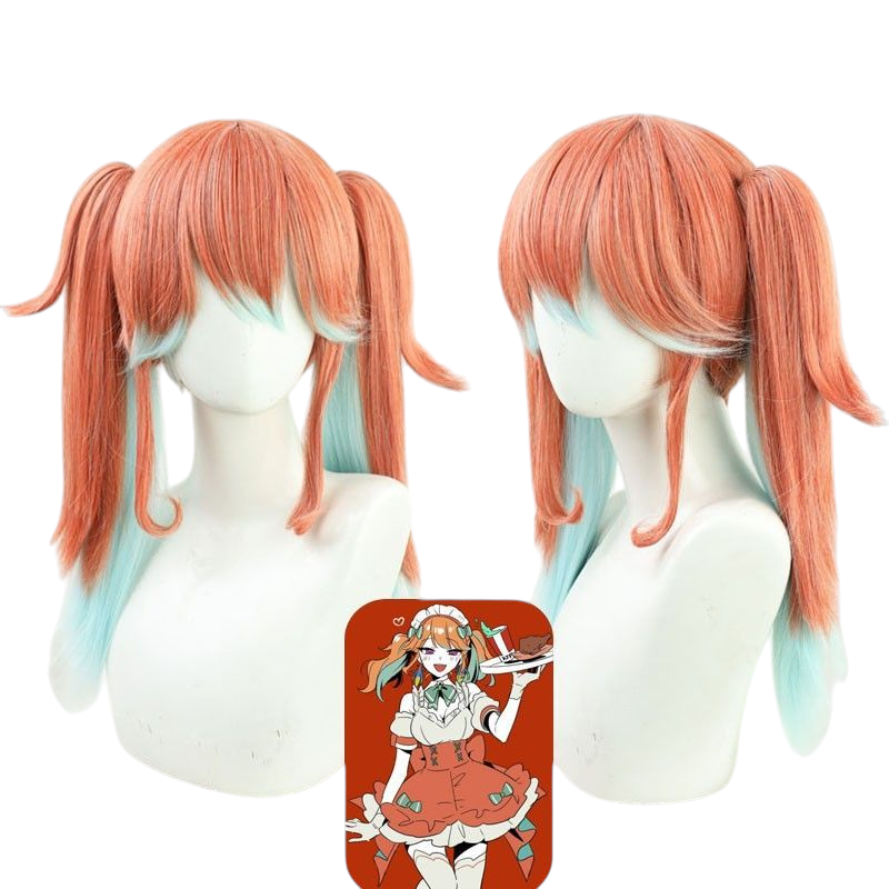 Hololive EN Kiara Takanashi Cosplay Wig - Turkey-Themed Pink for Kizuna AI