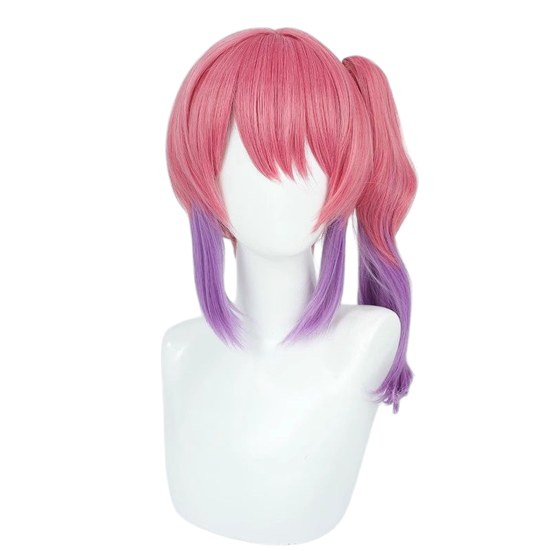NIJISANJI Kurumiru Cosplay Wig - Rainbow Society Idol Style