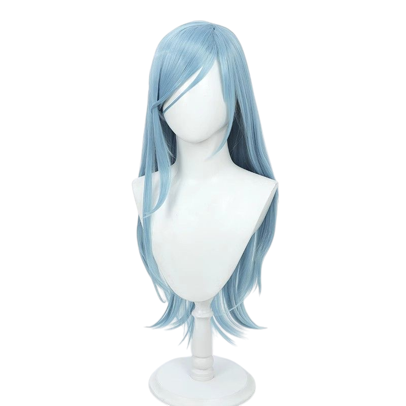 Project SEKAI Hoshino Ichika Cosplay Wig - Ocean Blue with Scalp