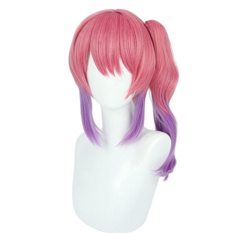 NIJISANJI Kurumiru Cosplay Wig - Rainbow Society Idol Style