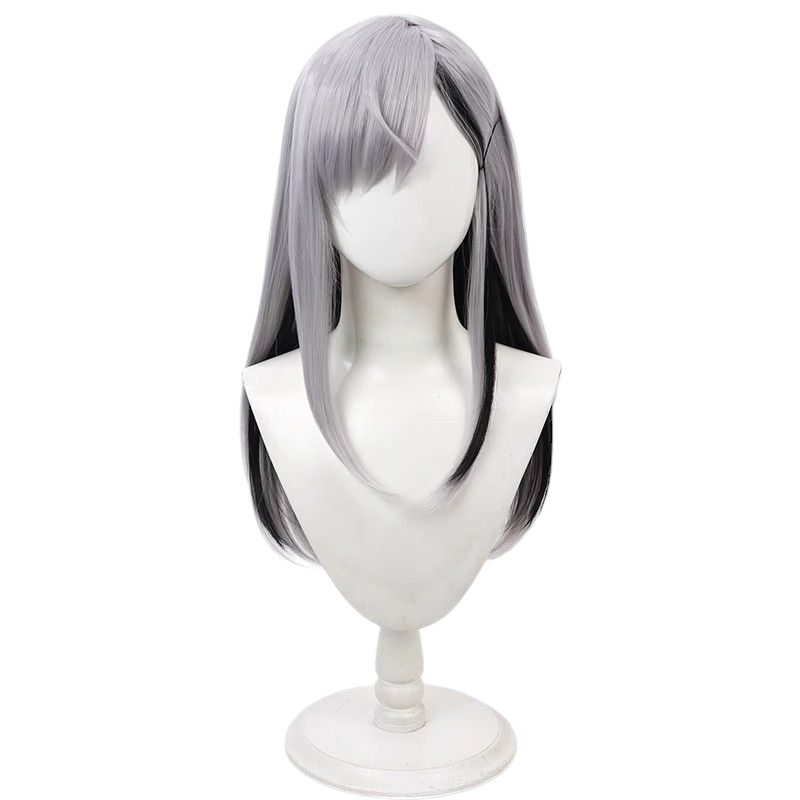 NIJISANJI Nanairo Student Council Kazuki Higuchi Cosplay Wig - Gray