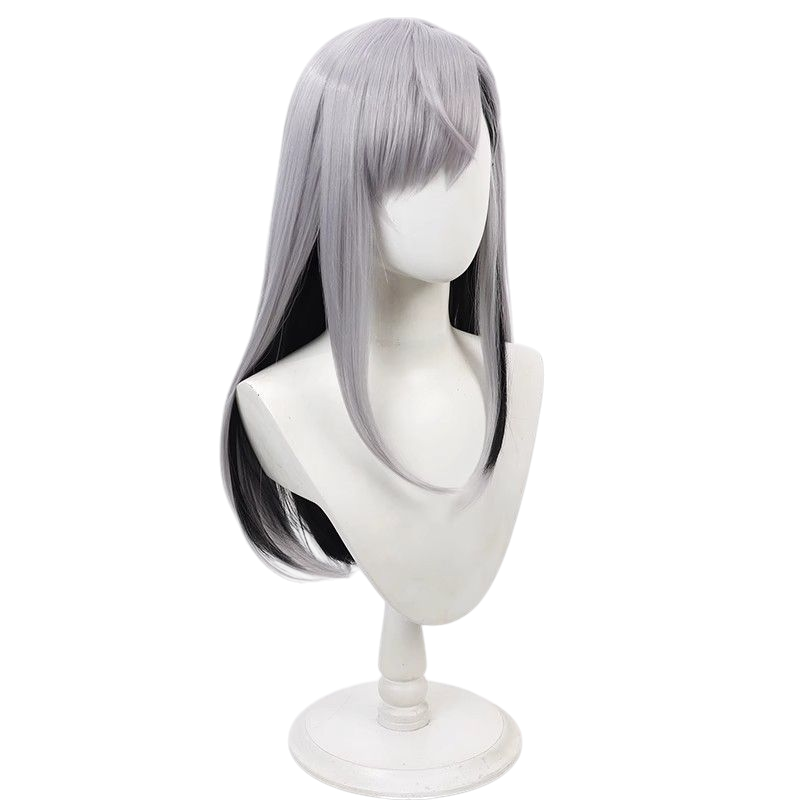 NIJISANJI Nanairo Student Council Kazuki Higuchi Cosplay Wig - Gray