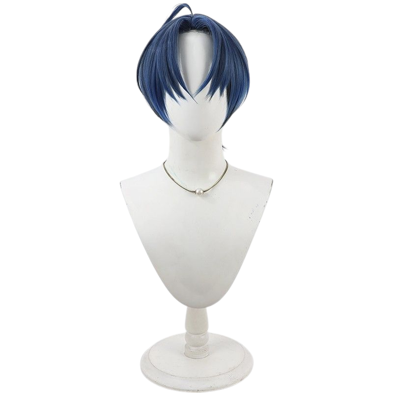 Hololive Aoi Koga ReGLOSS Cosplay Wig - Summer Style for Aqua Flame