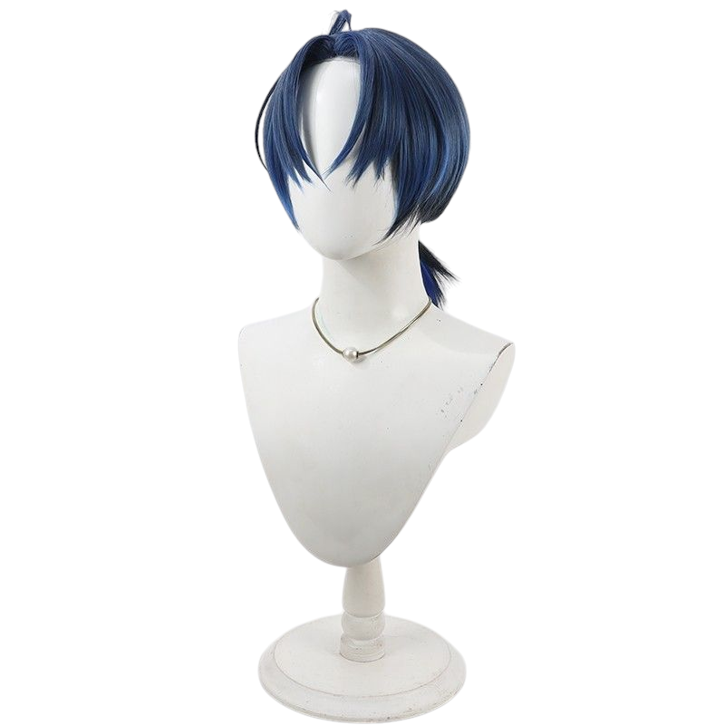 Hololive Aoi Koga ReGLOSS Cosplay Wig - Summer Style for Aqua Flame