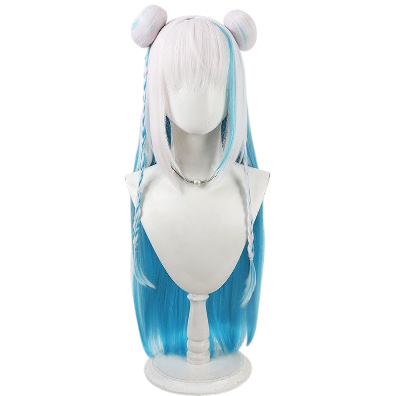 VTuber Liz Helesta Cosplay Wig - Detachable Hair Pack for Princess