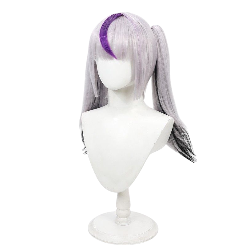 Hololive Laplus Cosplay Wig - Split Ponytail for Dark Knight Theme