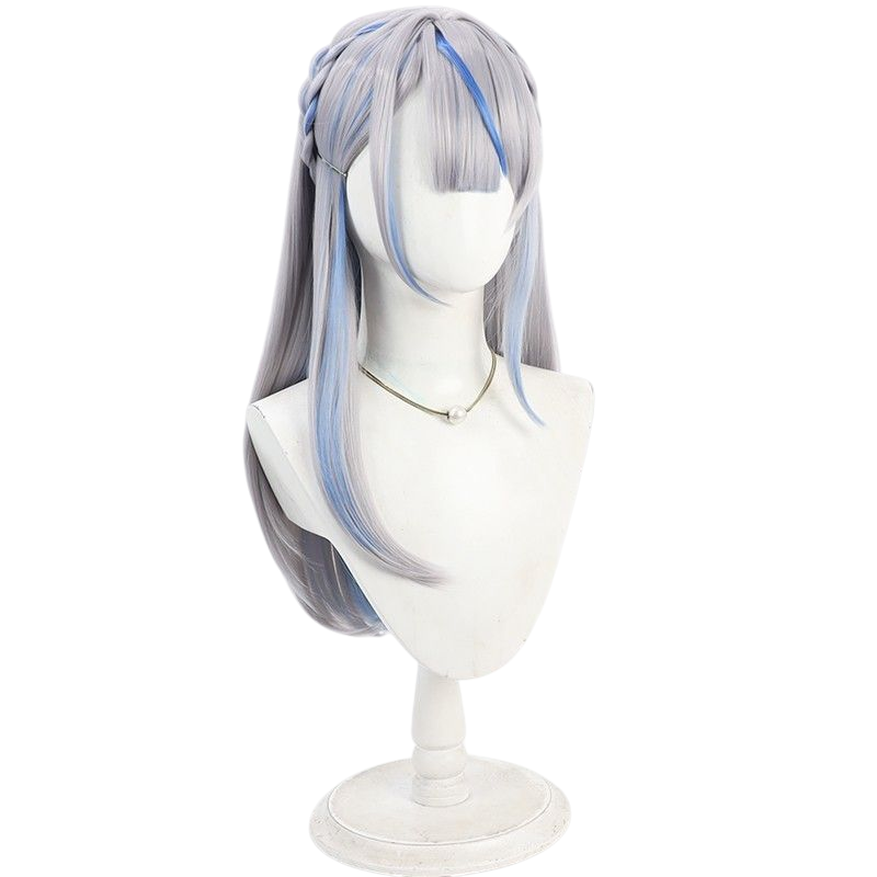 VTuber Amamiya Ruka Cosplay Wig - Scalp Highlight for Rainy Streamer