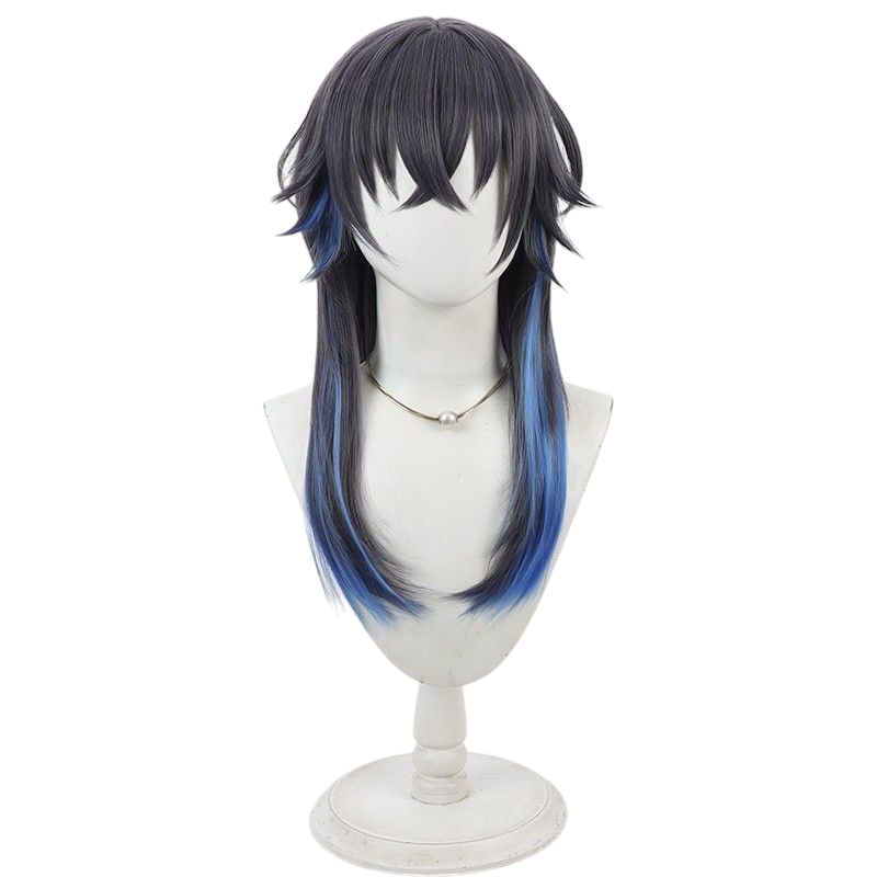 VTuber Ichinose Ruri Cosplay Wig - Gradient Scalp for Elegant Idol