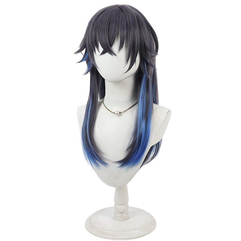 VTuber Ichinose Ruri Cosplay Wig - Gradient Scalp for Elegant Idol