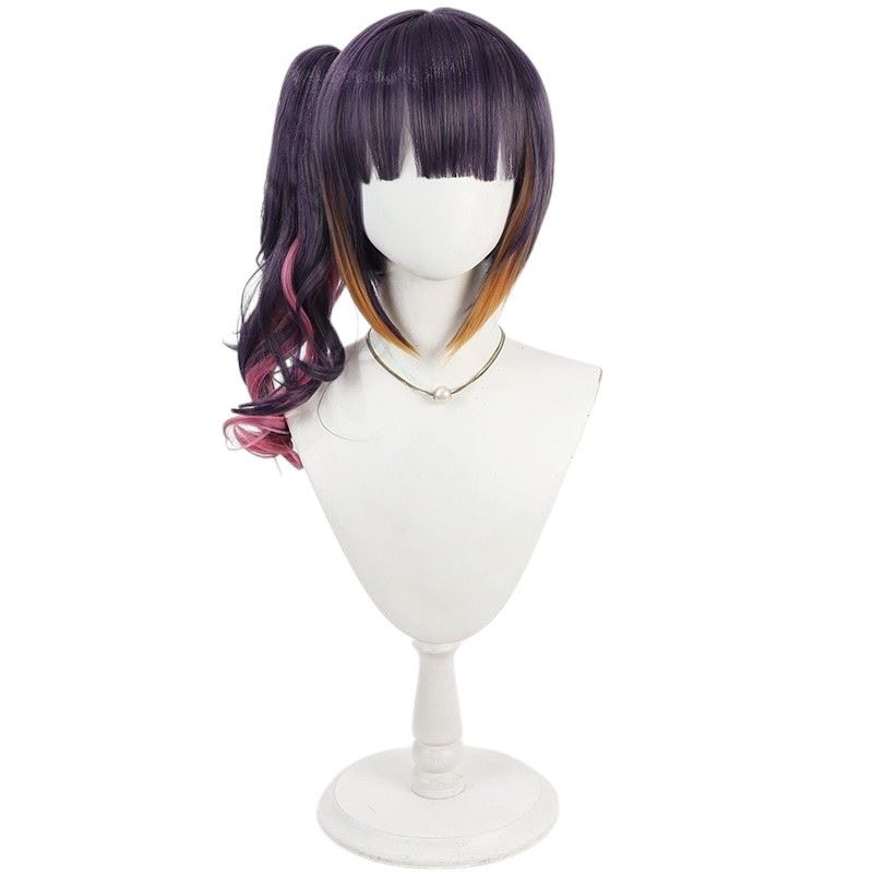 Hololive EN Ina Cosplay Wig - Scalp Split Ponytail for Wildcat