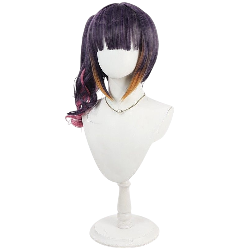 Hololive EN Ina Cosplay Wig - Scalp Split Ponytail for Wildcat