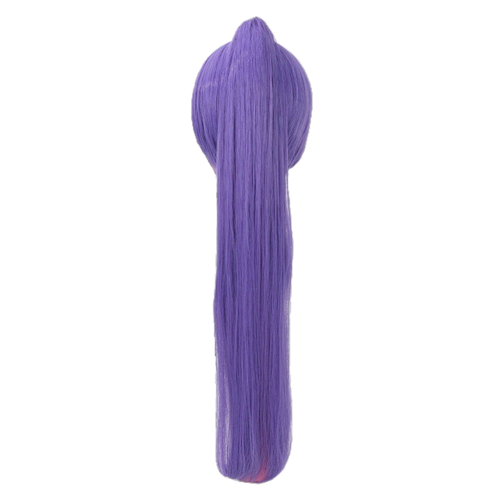 Hololive Tokoyami Towa Cyberpunk Cosplay Wig - Neon Glow for 4th Gen