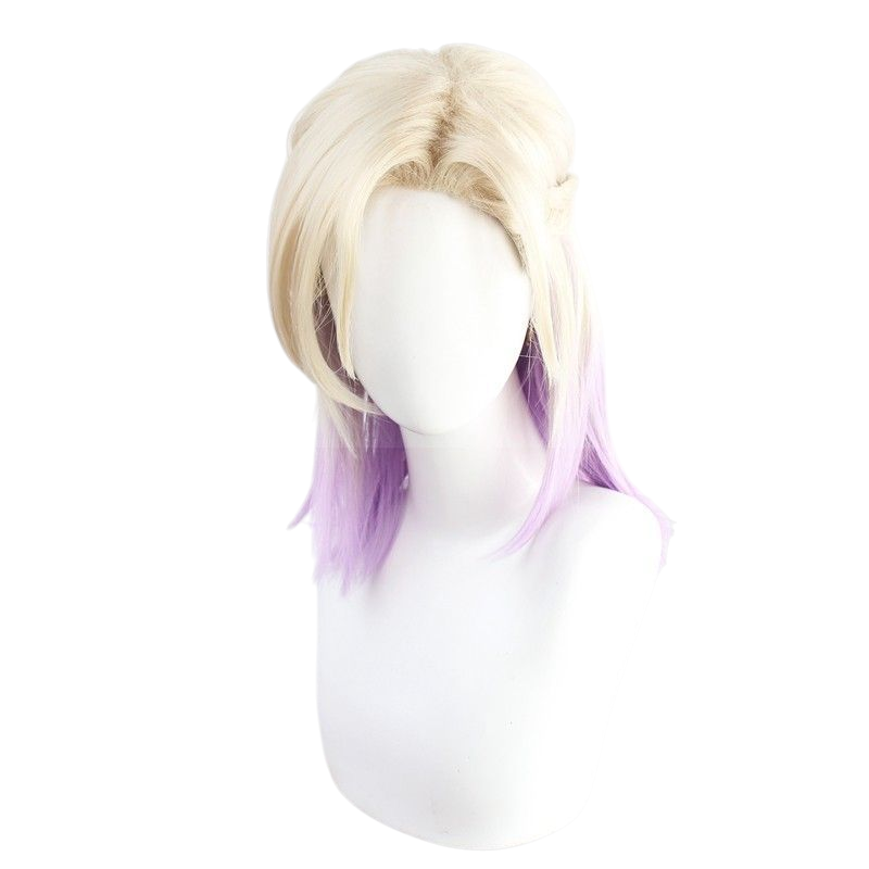 Twisted-Wonderland Vil Schoenheit Cosplay Wig - Elegant Updo for Scarabia Snow White Dorm