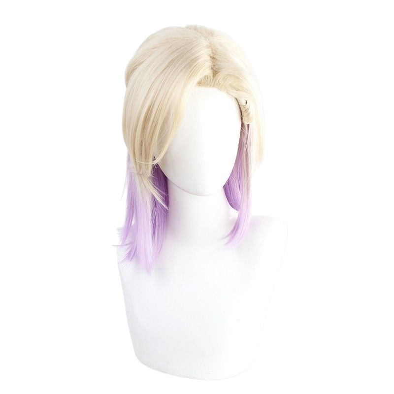 Twisted-Wonderland Vil Schoenheit Cosplay Wig - Elegant Updo for Scarabia Snow White Dorm