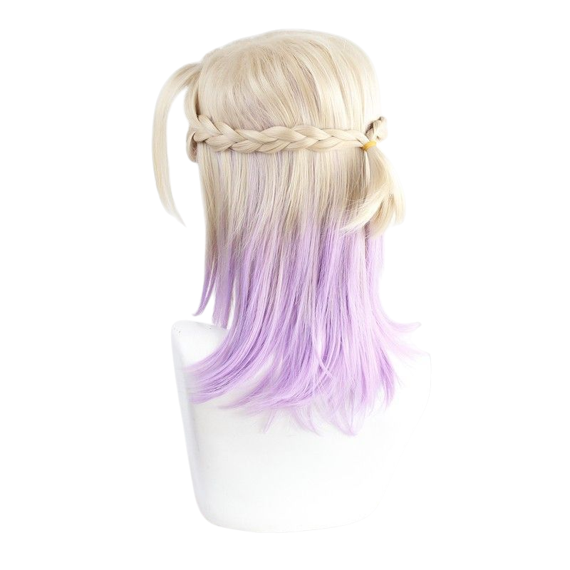 Twisted-Wonderland Vil Schoenheit Cosplay Wig - Elegant Updo for Scarabia Snow White Dorm