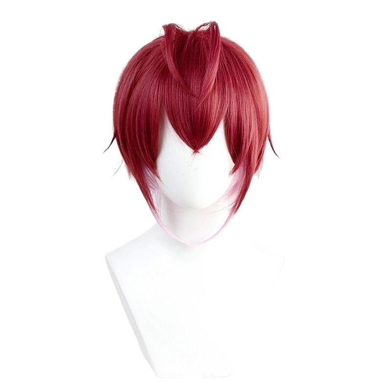 Twisted-Wonderland Riddle Rosehearts Cosplay Wig - Crownless red Hair for Heartslabyul