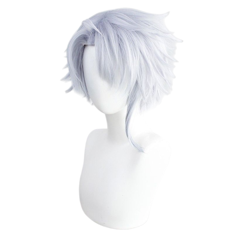 Twisted-Wonderland Azul Cosplay Wig - Blue Short Hair for Octavinelle Ocean Dorm