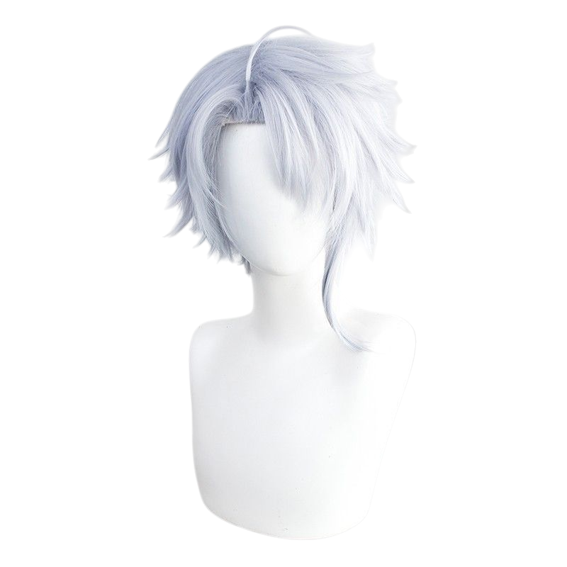 Twisted-Wonderland Azul Cosplay Wig - Blue Short Hair for Octavinelle Ocean Dorm