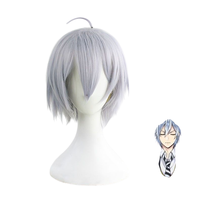 Twisted-Wonderland Silver Cosplay Wig - White-Blonde for Alice in Heartslabyul