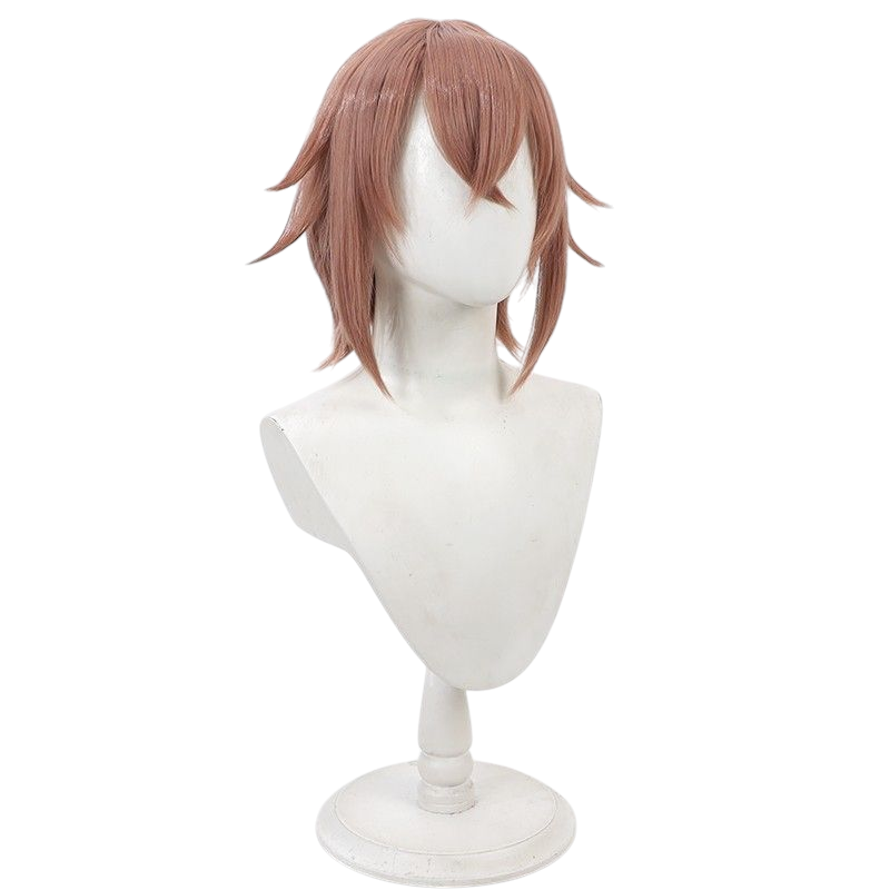 Twisted-Wonderland Lilia Vanrouge Cosplay Wig - Short Hair with Long Sideburns Scalp