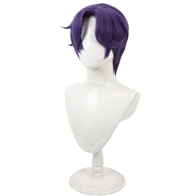 Project SEKAI Asahina Mafuyu Cosplay Wig - Short purple Scalp for Leo/need