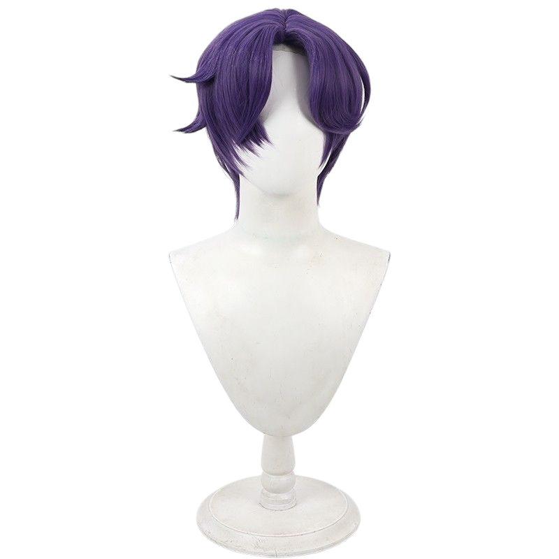 Project SEKAI Asahina Mafuyu Cosplay Wig - Short purple Scalp for Leo/need